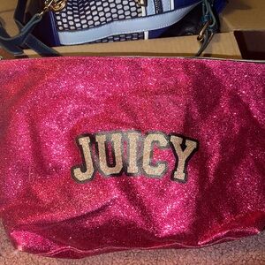 Juicy Couture Pink Glitter Bag